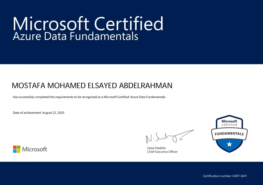 Certificate Sample